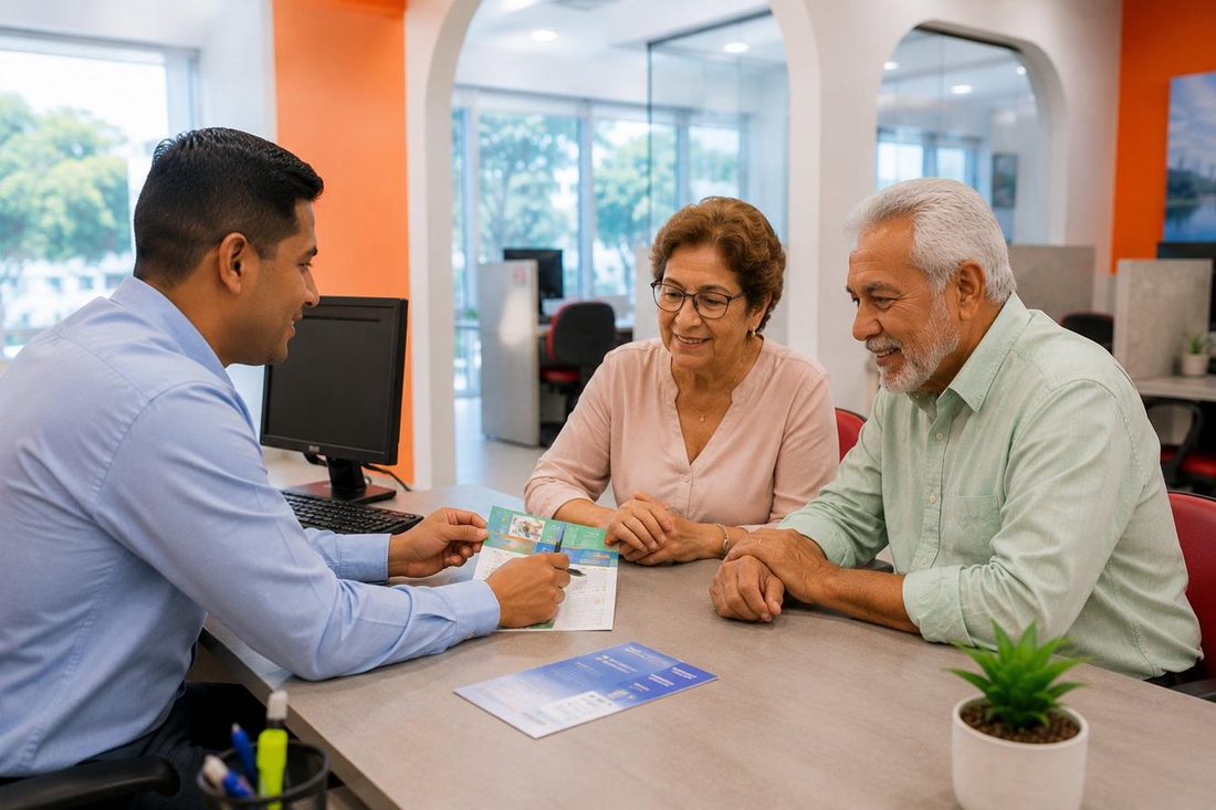 Servidor público em atendimento na Din Din Cred