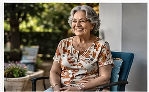 Aposentado do INSS sorridente e tranquilo — Cartão Consignado INSS: Como Funciona, Limite, Taxas e Vale a Pena?