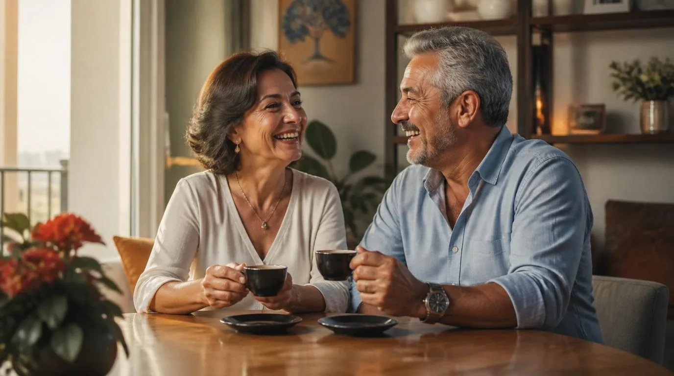 Casal de aposentados do INSS aproveitando a vida com tranquilidade — Segundo Contrato de Consignado: Como Funciona e O Que Avaliar