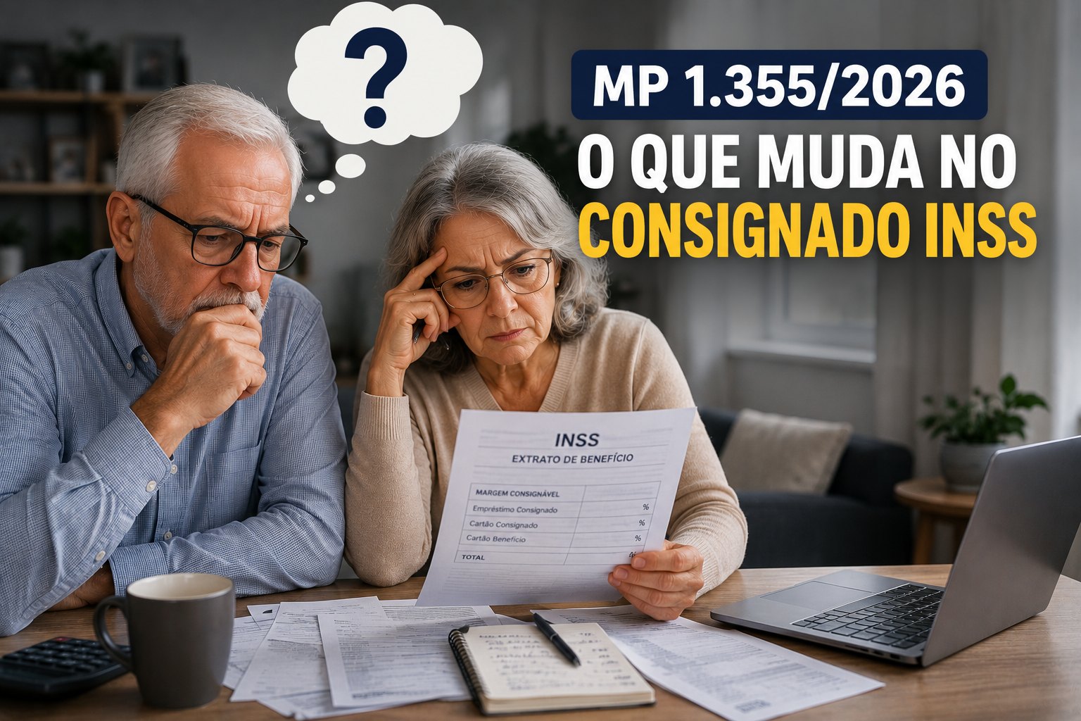 MP 1.355/2026 — O que muda no consignado INSS para aposentados e pensionistas
