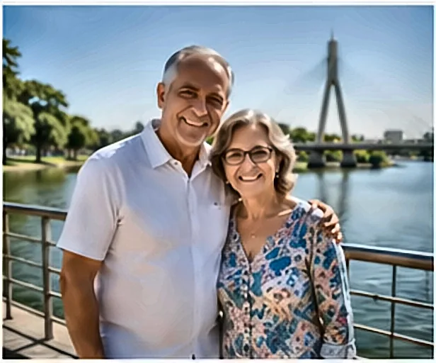 Família feliz planejando as finanças — Superendividamento e Consignado: Como Usar o Crédito Certo Para Sair — Não Para Piorar