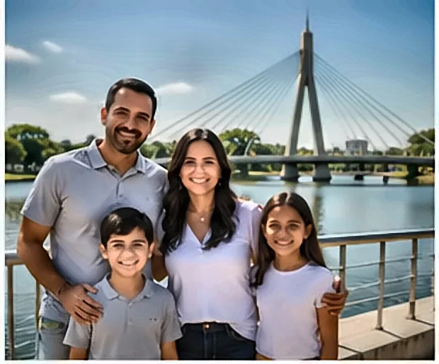 Família de trabalhador celebrando conquistas — Renda Passiva: O Guia Completo Para Construir Uma Fonte de Renda Que Trabalha Por Você