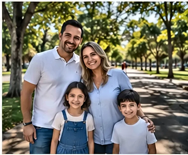 Superendividamento e Consignado: Como Usar o Crédito Barato Para Sair da Armadilha Família de trabalhador celebrando conquistas — Superendividamento e Consignado: Como Usar o Crédito Barato Para Sair da Armadilha