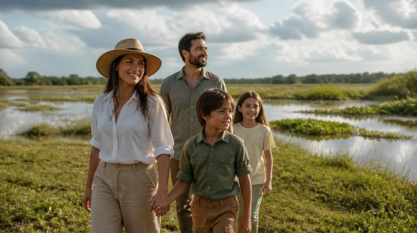 Família feliz com as finanças organizadas — Empréstimo Com Garantia FGTS (Antecipação Saque-Aniversário): Como Funciona e Quando Vale