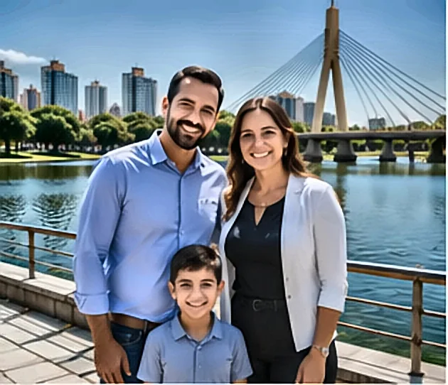 FGTS Rende Bem? Comparativo Com Outros Investimentos Família organizando o orçamento familiar — FGTS Rende Bem? Comparativo Com Outros Investimentos