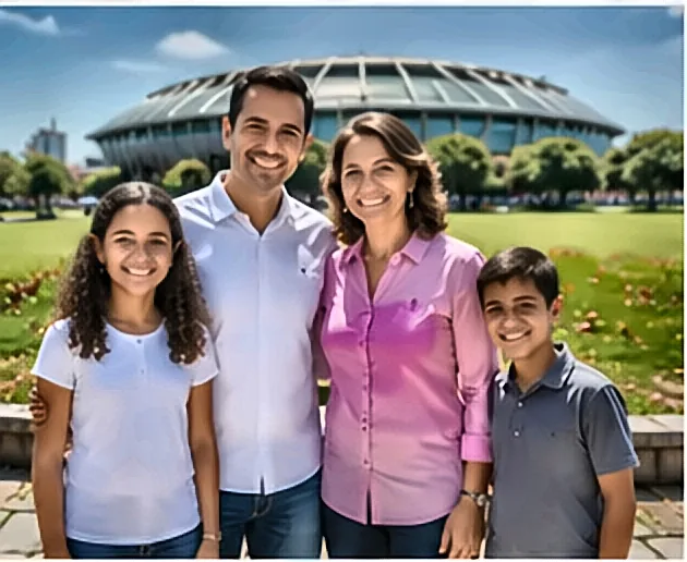 Família organizando o orçamento familiar — Juros Compostos: O Que São e Por Que Destroem (ou Constroem) Seu Dinheiro