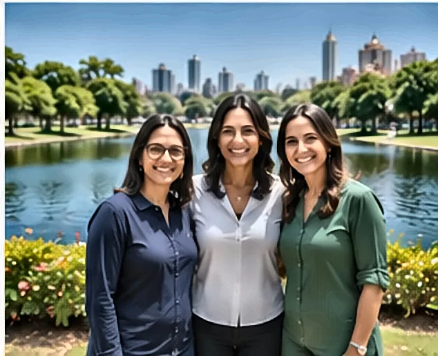 Família organizando o orçamento familiar — Juros Compostos: O Conceito Financeiro Mais Poderoso Que Existe (e Como Usá-lo a Seu Favor)