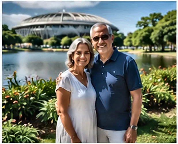 Família reunida em planejamento financeiro — Como Calcular Quanto Posso Antecipar do FGTS: Simulações Práticas